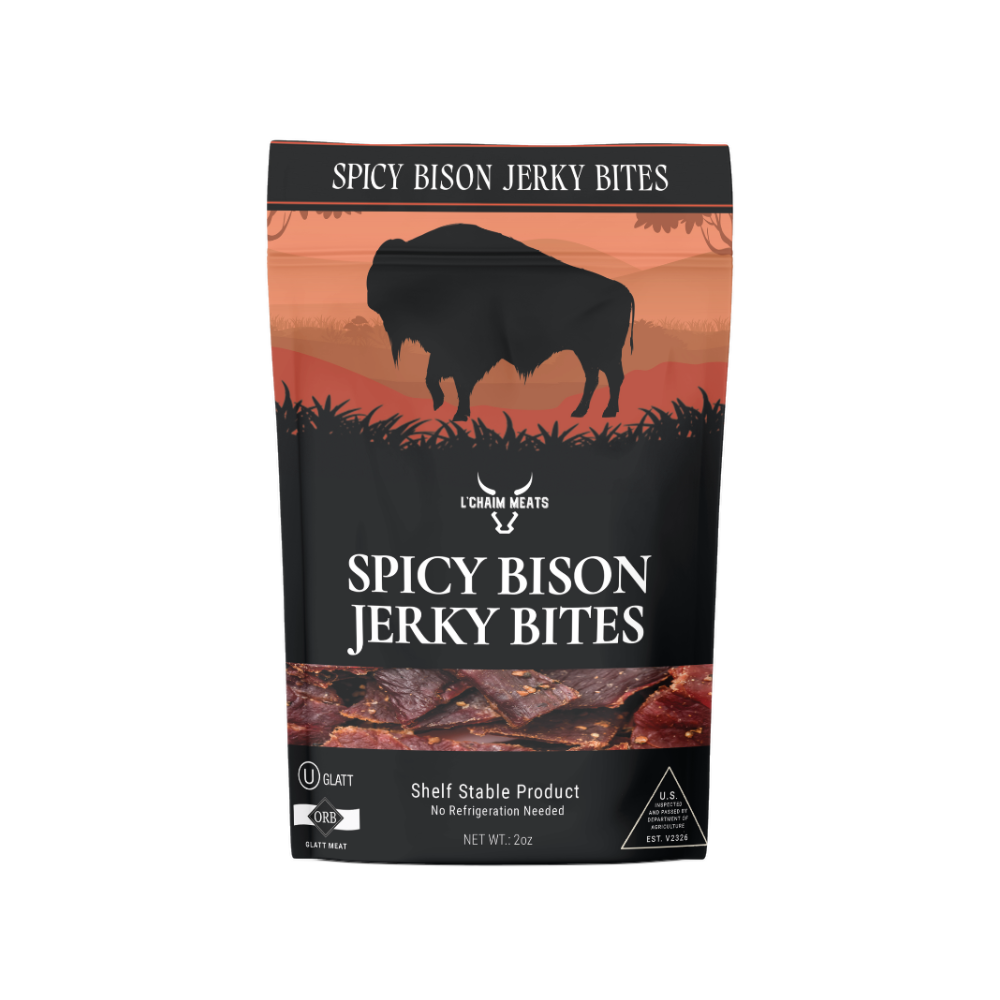 Spicy Roulette Bison Jerky